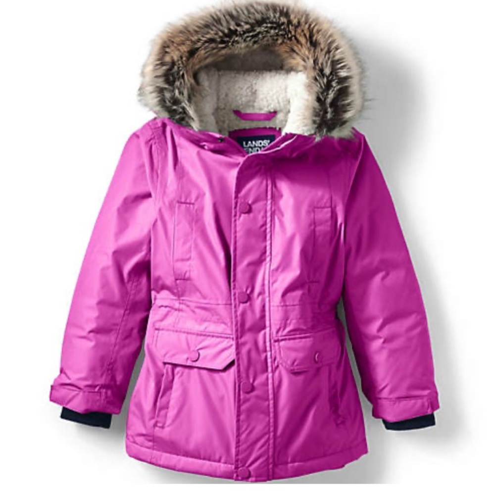 Lands' End Girls Down Waterproof Winter Parka